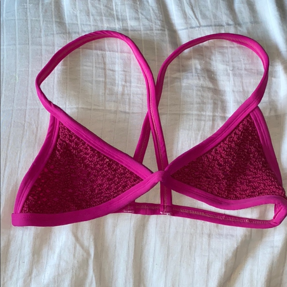Pink bikini set